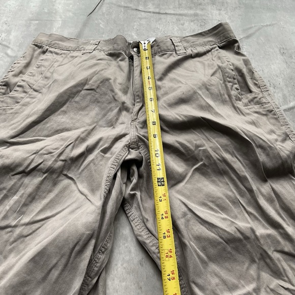 Mountain Khakis Teton Twill Pants Mens 35x32 Hiking Outdoor Beige 100% Cotton - Picture 5 of 12